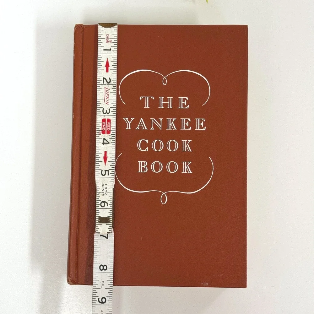 The Yankee Cook Book Imogene Wolcott 1963 New England Recipes Vintage Hardcover